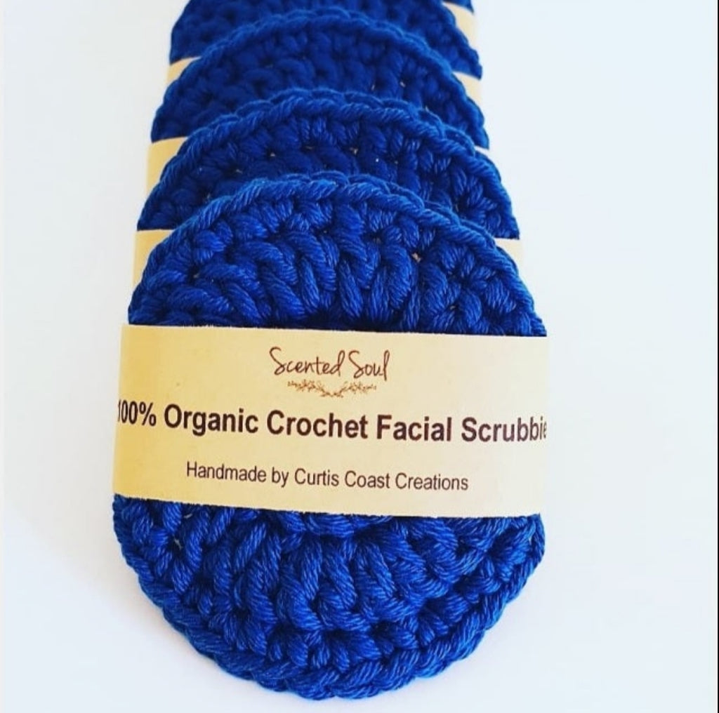 Face Scrubbie - Blue