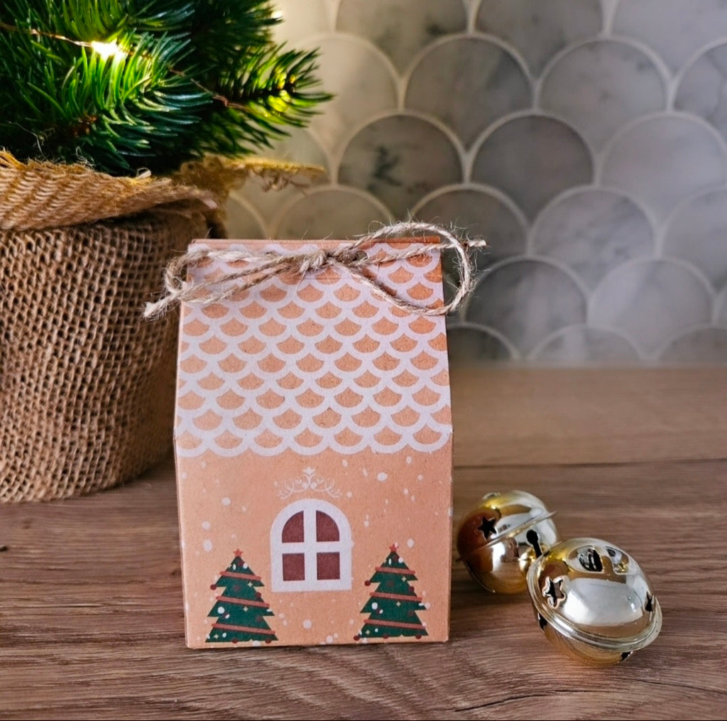 Gingerbread house gift box