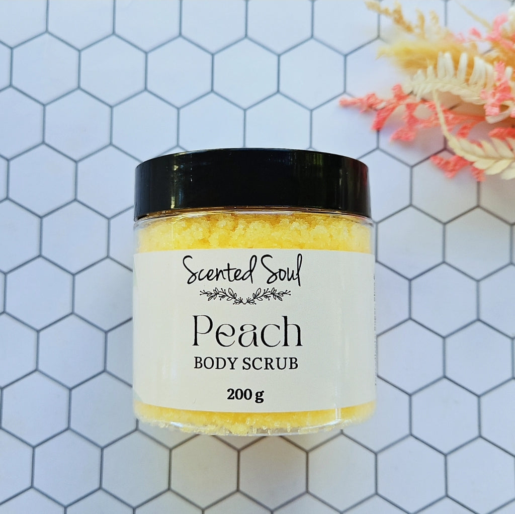 Peach Body Scrub