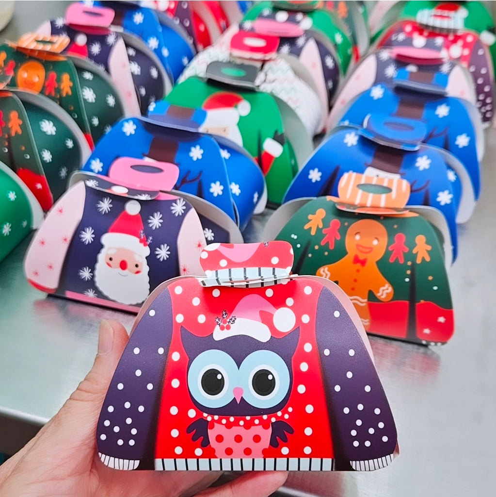 Christmas sweater gift box