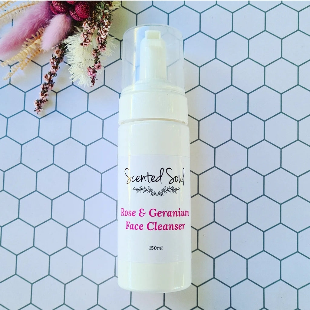 Rose & Geranium Face Cleanser